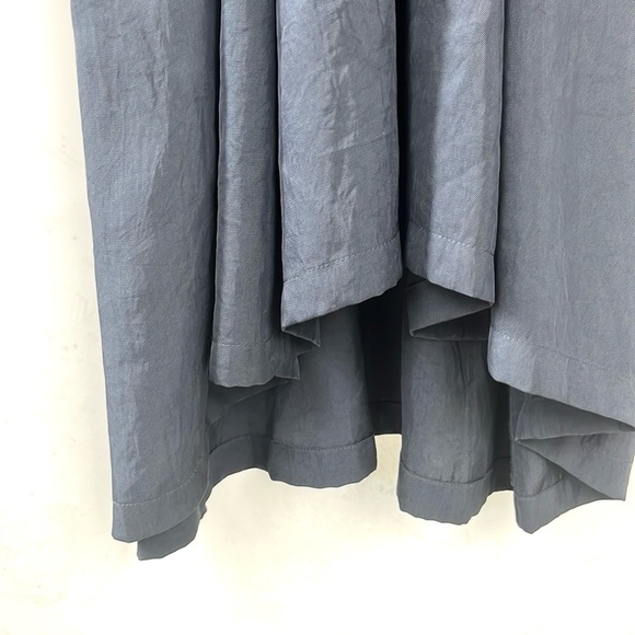 Vince. Coastal Long-Sleeve Mixed-Media Midi Dress - Picture 7 of 15